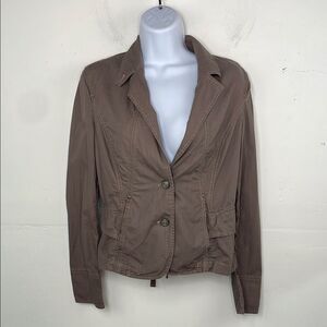 Armani Exchange Y2K Fitted Collared Jacket Career Work size Medium